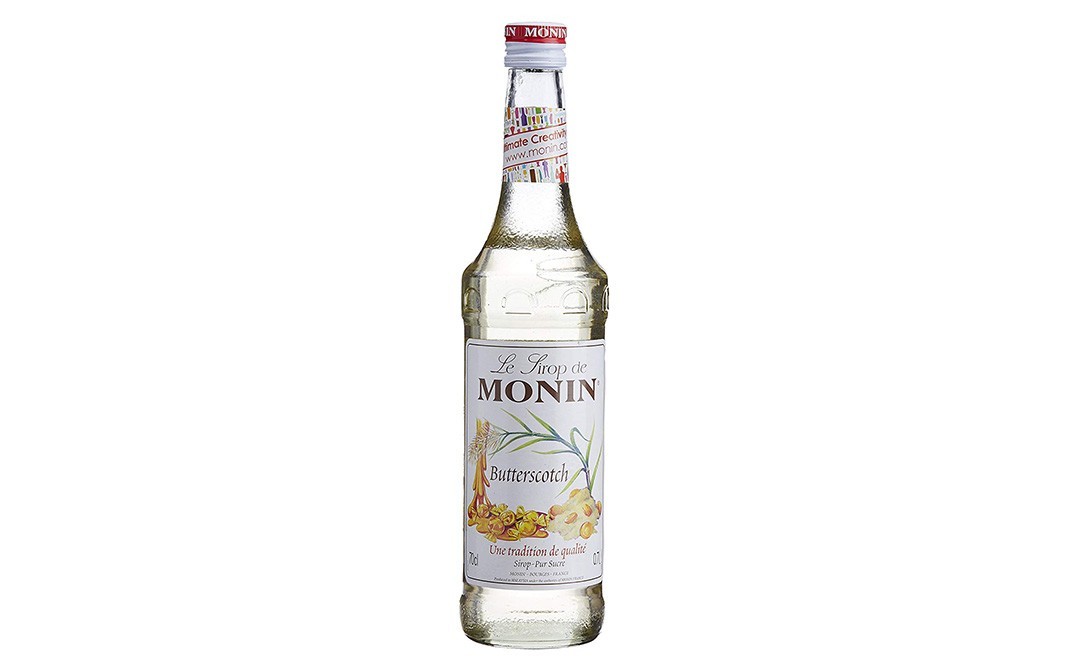 Monin Butterscotch Syrup    Glass Bottle  700 millilitre